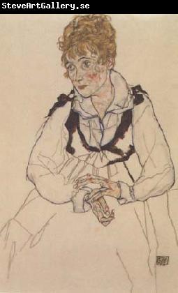 Egon Schiele The Artist' Wife,seated (mk12)